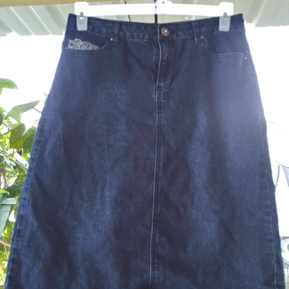 Jean skirt